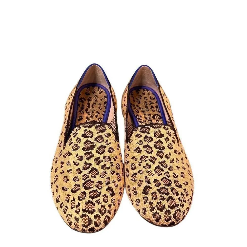 Rothy's Little Cat Textile The Loafer Flat Comfort Shoes Women’s US 9.5 EU 40.5
